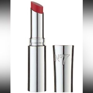 No 7 Sheer Temptation Red Lipstick 10 Excite 2.5g .1 oz New Sealed
